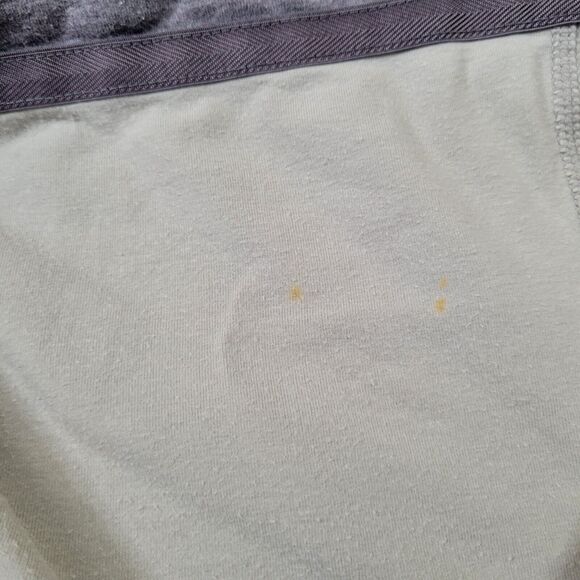 Lululemon Size 4 Asymmetrical Zip Jacket Gray Cotton Blend Sweatshirt Stlye - Picture 12 of 16